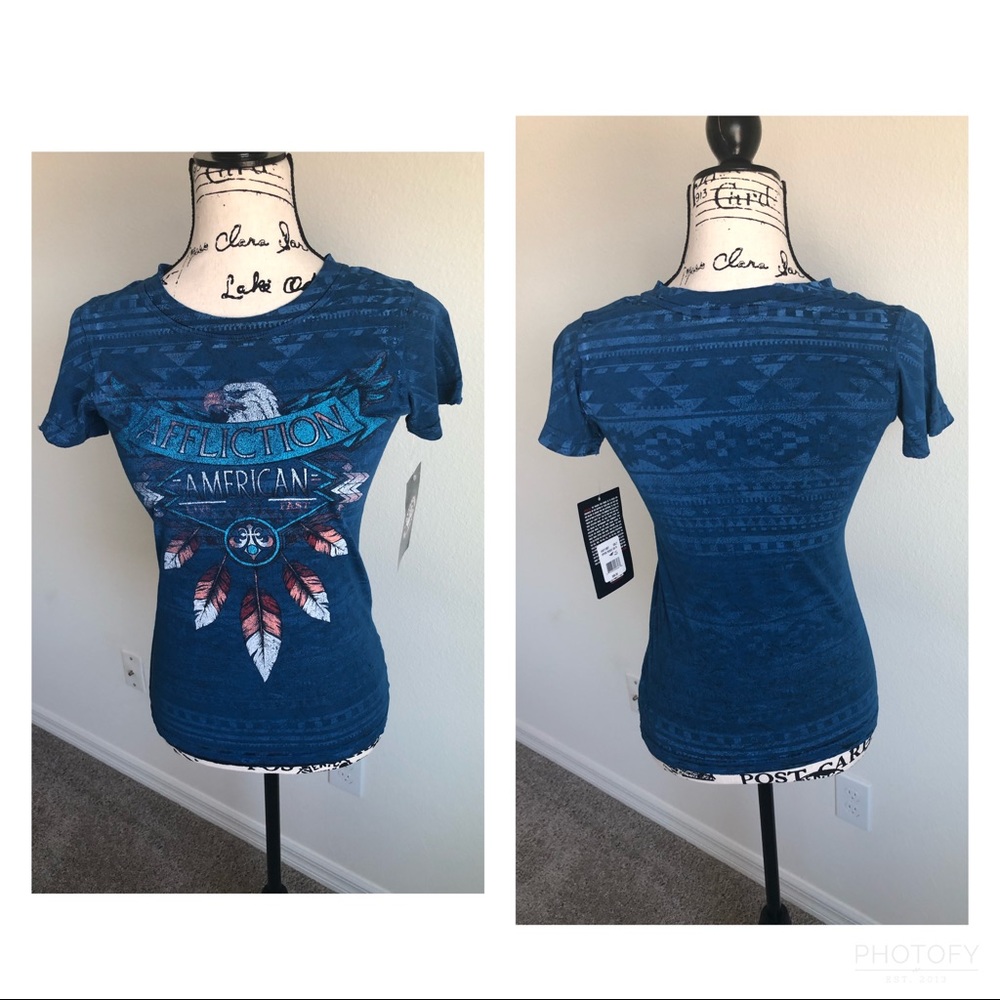 Reversible Affliction Shirt S